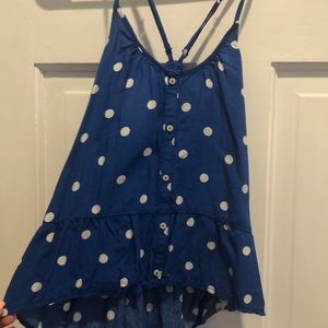 Polk a dot tank top